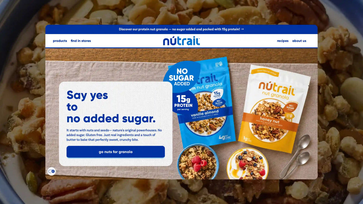 NuTrail Website Design
