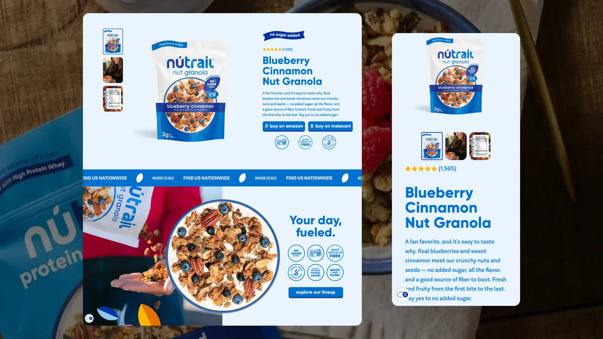 NuTrail Website Design
