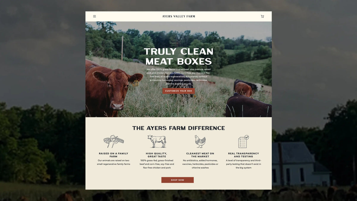 Ayers Valley Farm - Homepage