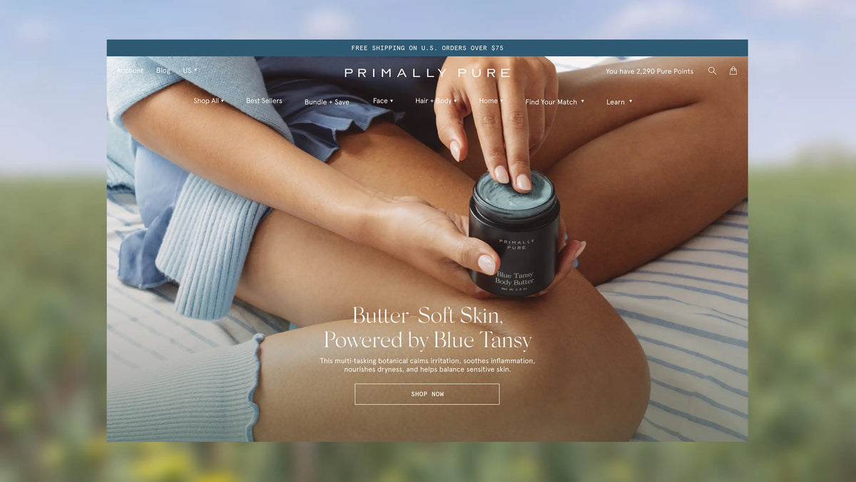 Primally Pure Website Designer