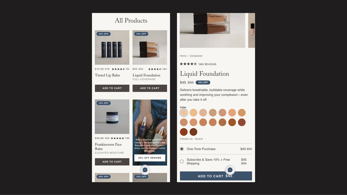 Toups & Co. Website Design